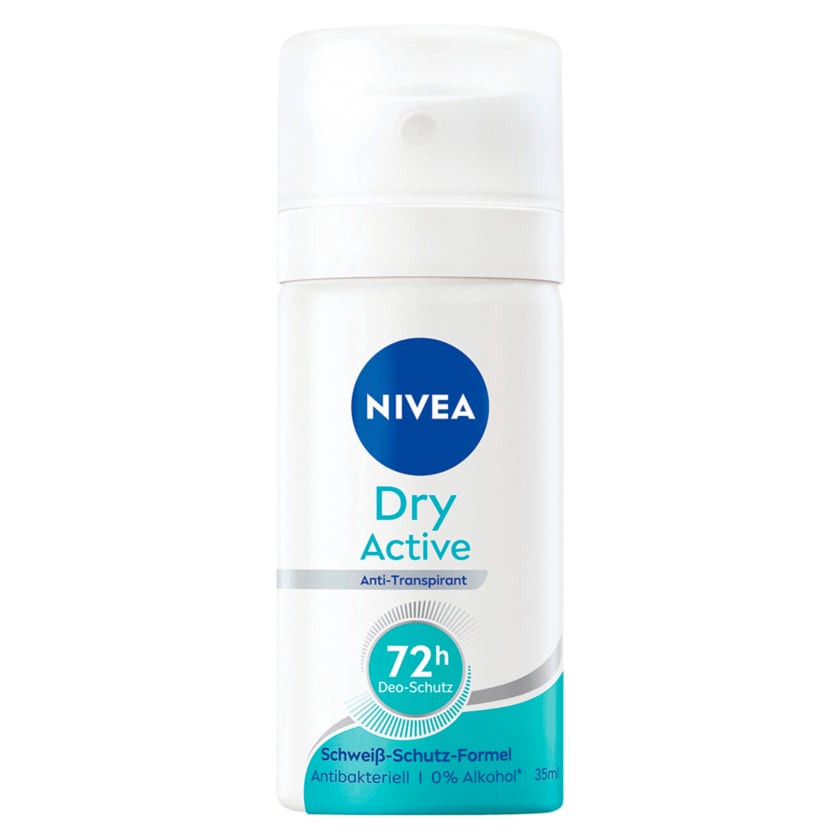 NIVEA Deospray Dry Active Mini Anti-Transpirant 35ml